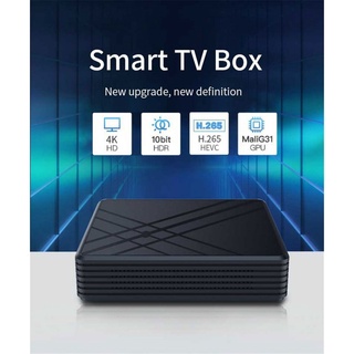 En Stock MQ+S red decodificador AMLOGIC TV BOX 4K HD player Android TV BOX negro rosa