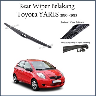 Limpiaparabrisas trasero para Toyota YARIS 2005 2006 2007 2008 2009 2010 2011 2012 2013