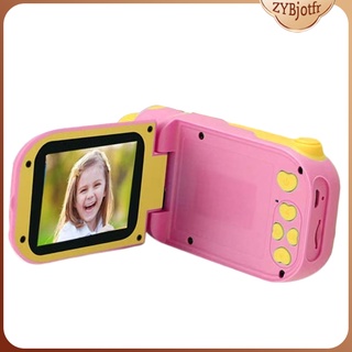 Cámara de niños con pantalla LED de 2 pulgadas1080p juguete portátil recargable niños FHD cámara Digital videocámara para niñas niños (5)