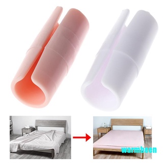 Warmbeen 12 piezas funda de colchón manta sábana pinzas Clips sujetadores de cama mantener ajustado