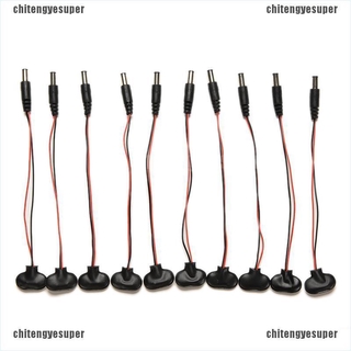 2 pzas cable De batería Tipo 9v Dc Chitengyesuper Dc cable De batería Barril Conector Para Arduino Novo Cgs