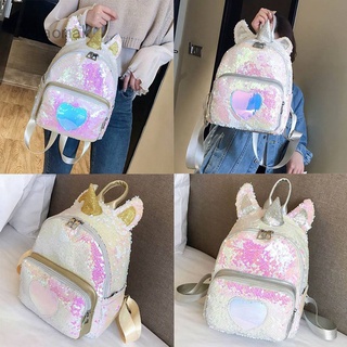 Xiaomak - mochila para niña, diseño de unicornio