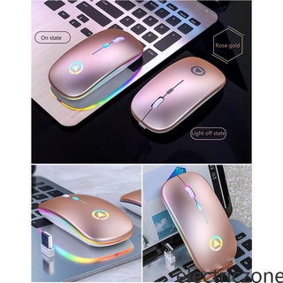 2.4GHz Wireless Optical Mouse Mice USB Rechargeable RGB For PC Laptop Computer Four Colors Optional (1)
