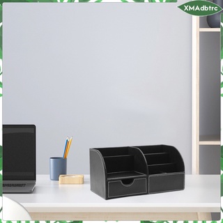 [xmadbtrc] multifuncional escritorio caja de almacenamiento hogar escritorio accesorios de escritorio suministros de maquillaje