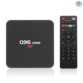 Lighthome Q96 home smart Android 8.1 Tv Box Rk3229 Quad Core Uhd Media Player 1 4k Gb 2.4g Wifi H.265 Vp9 Hdr10 reproductor De video con control Remoto