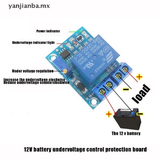 yanba 12v batería cargador automático interruptor de carga controlador módulo placa de protección.