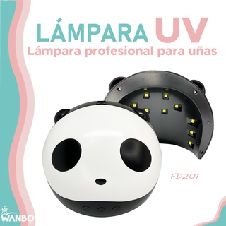 Lampara Uv Para Uñas, con diseño de Panda