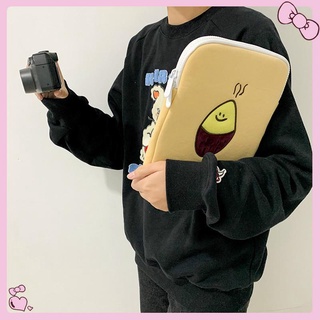 [listo Para enviar] MPH portátil bolsa de segunda mañana corea INS dulce patata bordado ipad tablet bolsa