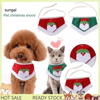 Bufanda/bufanda De algodón a prueba De viento Para mascotas/Gato/cachorro/unisex Para navidad
