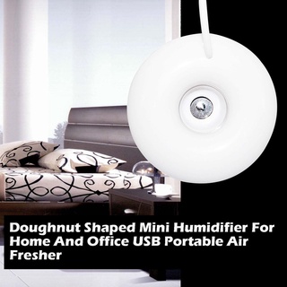 Mini humidificador en forma de donut para hogar y oficina USB portátil aire fresco (3)