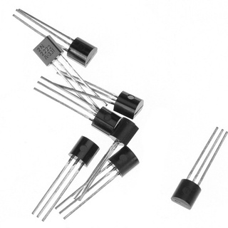 100pcs 2n222 a-92 npn 40v 0.8a transistor