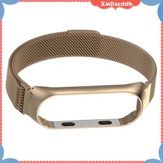 [acddb] relojes pulseras tiras de acero inoxidable pulseras para Xiaomi Mi Band 3/4