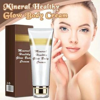 Mineral Healthy Glow crema corporal volcánica máscara de barro rápido crema profunda piel con K6V7
