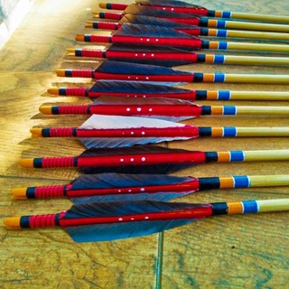 Más adecuado para... Paletas de plumas de petung flecha de bambú (1)