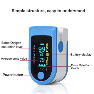 Oxímetro de pulso bluetooth de la yema del dedo spo2 monitor de salud digital de oxígeno en sangre saturación pr pi monitor de dedo (7)