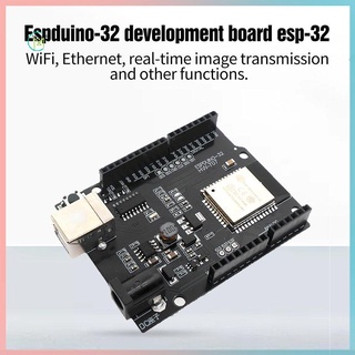 prometion espduino-32 - placa de desarrollo de módulos de alta tecnología y transmisión de imágenes inalámbricas y recepción, diseño de hardware negro