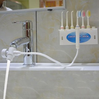 Alta calidad Dental cuidado de agua irrigador oral Flossing Flosser limpiador de dientes Jet cepillo de dientes grifo irrigador oral