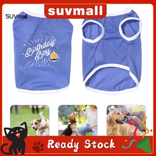 [su] camiseta ligera para mascotas/perros/gatos/chaleco de todo partido para primavera verano