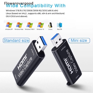 FGMX HDMI A USB 3.0 Tarjeta De Captura De Vídeo 1080P HD Grabadora Juego Video Transmisión En Vivo Caliente