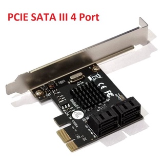 Pci Express SATA 4 puertos interno SATA III alta velocidad PCIE x1