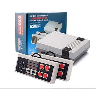 Mini consola Nintendo con 620 juegos clásica integrados y 2 controladores modelo to-1004