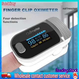 NM* oxímetro de punta dedo ajustable brillo fácil de usar ABS frecuencia de pulso sangre saturación de oxígeno OLED dispositivo de pantalla en color para entusiastas de montañismo