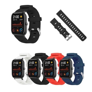 WULI Soft Silicone Breathable Watch Band Wrist Strap for Huami Amazfit GTS Watch Kit
