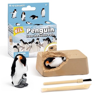 Juguetes arqueólogos de dinosaurios pingüinos excavador/juguetes arqueólogos