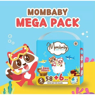 Mombaby Mega Pack pantalones S58 + 6/6/M54 + 6/L46 + 6/XL40+6
