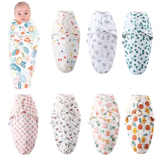 gramquotient 0-6 meses bebés sacos de dormir moda saco de dormir envoltura de flores animales lindos puntos de algodón sobre manta (5)