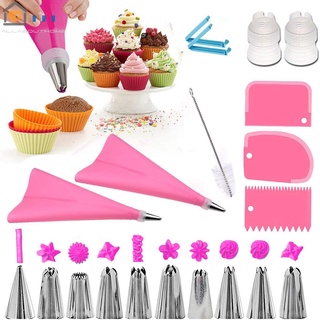 20 pzs kit de decoración para hornear pasteles/juego de boquillas para glaseado/boquillas/herramientas de cocina