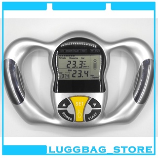 [store] portátil eléctrico digital lcd analizador de grasa corporal monitor de grasa corporal imc