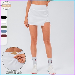 Falda ajustada De tenis Anti-glare con bolsillos Para deportes/Yoga/Fitness/Golf