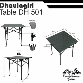 Dhaulagiri mesa plegable al aire libre mesa de CAMPING 501 (1)