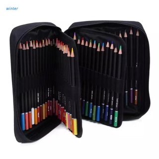 juego de lápices profesionales de colores al óleo 72 pzs/juego de lápices de colores para dibujo/pintura/arte