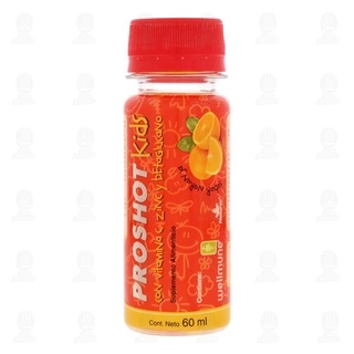 Vitaminas Proshot Kids Sabor Naranja 60ml