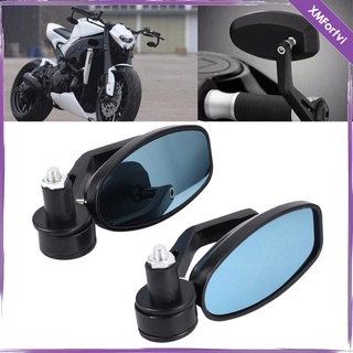 [xmforfvi] espejos laterales para motocicleta, espejos retrovisores de motocicleta, 7/8\» universal, vista trasera de la motocicleta, color negro