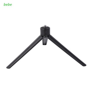 bebe trípode universal de plástico negro para celular/cámara/soporte base de escritorio