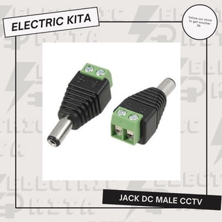 Cámara cctv jack Dc cctv macho inyector/original Taiwan cctv conector agradable grueso/jack Dc
