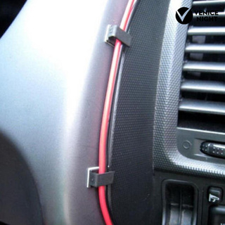 V.t 40 pzs cables de fijación autoadhesivos para cables de fijación de cables de automóvil