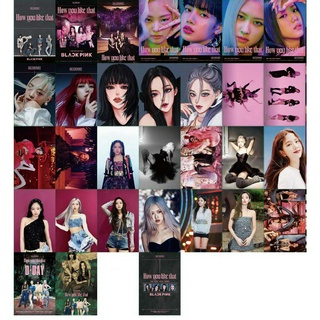 54PCS KPOP BLACKPINK HOW YOU LIKE THAT Lomo Card Photocard Collectibles Cards BLINK (2)