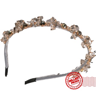 Completo diamante barroco diademas de moda accesorios onda de fino perla diademas nupcial para C3O4