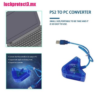 (★) Cable Adaptador USB Dual Player Para PS2/Control De Juego (1)