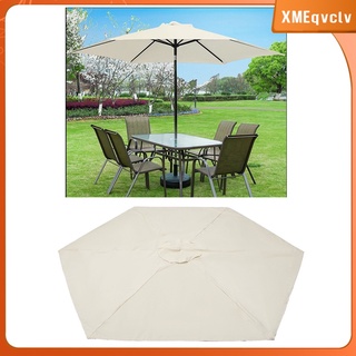 [xmeqvclv] funda impermeable parasol de tela, toldo, patio, jardín, paraguas, cubiertas