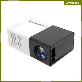[xmfayude] mini proyector led de cine en casa máquina de proyección usb av hdmi sd entrada us