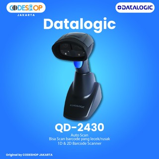 Escáner de código de barras DATALOGIC QUICKSCAN QD2430 QD 2430 | 2d ORI QR Effacture