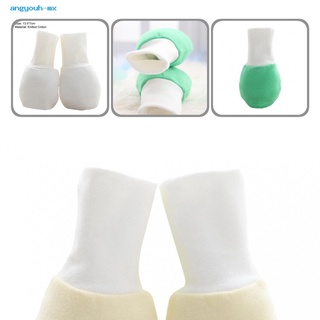 angyouh anti-comer guantes de bebé antiarañazos guantes lavables a mano suministros de bebé