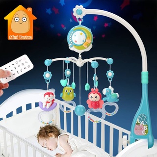 Bebé móvil sonajero juguetes 0-12 meses para bebé recién nacido cuna cama campana niño sonajeros carrusel para cunas niños juguete Musical regalo (1)