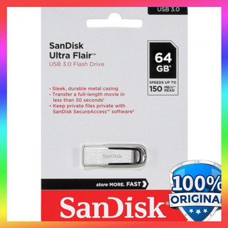 Sandisk Ultra Flair USB 3.0 Flash Drive (150 mb/s) 64 gb - SDCZ73