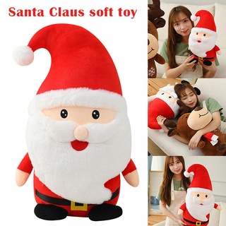 Santa Claus Doll Plush Toy Christmas Plush Stuffed Santa Claus for Kid Adult